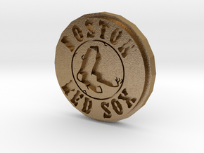 Boston World Series Coin in Polished Gold Steel