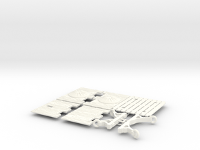 ELEPHANT CASTLE 3.2  in White Processed Versatile Plastic