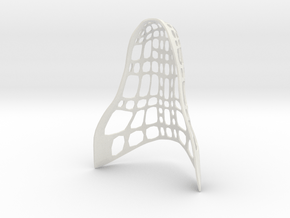 Mask: Dragon Jaw in White Natural Versatile Plastic