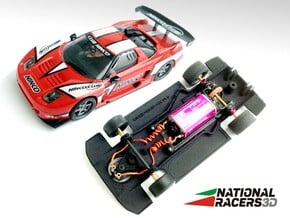 3D Chassis - NINCO HONDA NSX (Combo) in Black PA12