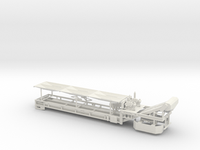 1/64th Dual Belt Conveyor in White Natural Versatile Plastic