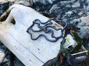 Altair - Pendant - West Coast Witch in Matte Black Steel