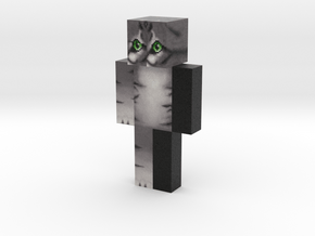 HD_Warrior_Cat | Minecraft toy in Natural Full Color Sandstone