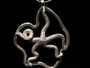 Deneb - Pendant - West Coast Witch in Polished Silver