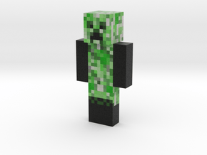 Normal_Creeper | Minecraft toy in Natural Full Color Sandstone