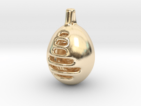 Thor's Protection - Pendant - Orphic Eggs in 14k Gold Plated Brass