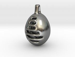 Thor's Protection - Pendant - Orphic Eggs in Polished Silver (Interlocking Parts)