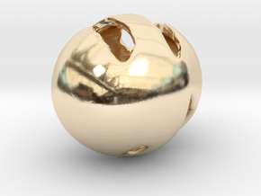 Fenrir Prospect - Pendant - Orphic Eggs in 14k Gold Plated Brass