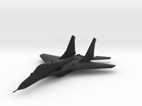 Mikoyan-Gurevich MiG-29 "Fulcrum" in Black Natural Versatile Plastic