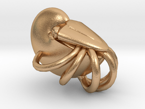 Nautilus Pendant Small in Natural Bronze