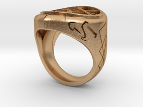 Eye of Agamotto ring in Natural Bronze