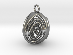 Pendant in Natural Silver