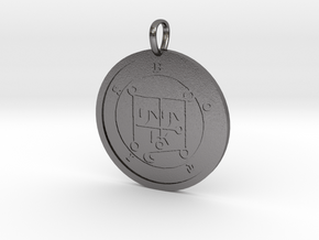 Botis Medallion in Polished Nickel Steel