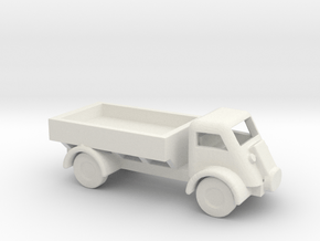 1/200 Scale Bedford QL Truck in White Natural Versatile Plastic