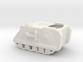 1/200 Scale M120 Mortar Carrier in White Natural Versatile Plastic