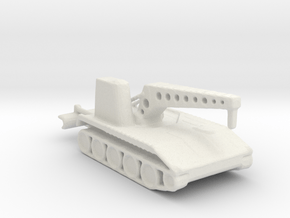 1/200 Scale T121 25 Ton Recovery in White Natural Versatile Plastic