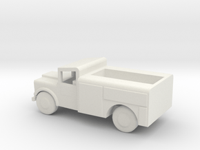 1/200 Scale M726 Jeep 1 25 Ton Maintenance Truck in White Natural Versatile Plastic