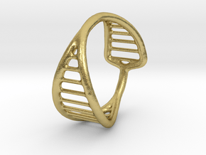 Ring 16 in Natural Brass