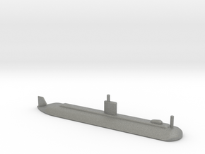 1/1800 Scale USS Dolphine AGSS-555 in Gray PA12