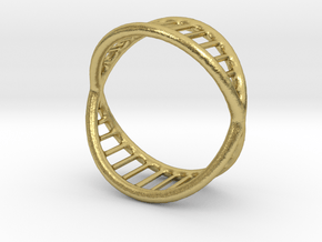 Ring 14 in Natural Brass