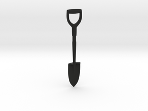 Shovel in Black Natural Versatile Plastic