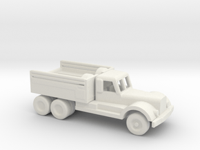 1/200 Scale Diamond T 4 Ton Prime Mover in White Natural Versatile Plastic