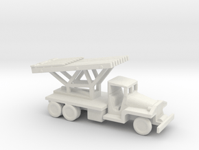 1/200 Scale CCKW Rocket Truck in White Natural Versatile Plastic