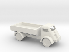 1/144 Scale Bedford QL Truck in White Natural Versatile Plastic