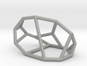 "Irregular" polyhedron no. 1 in Aluminum: Small