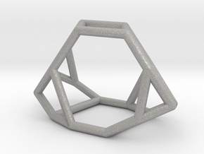 "Irregular" polyhedron no. 2 in Aluminum: Small