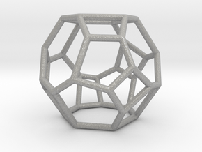 "Irregular" polyhedron no. 4 in Aluminum: Small