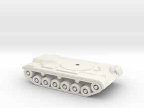 1/87 Scale M60 Chassis in White Natural Versatile Plastic