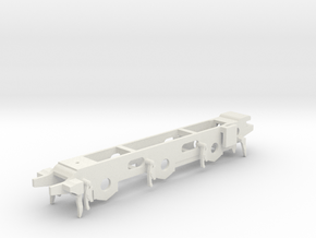 3mm - LB&SCR E2 Chassis - 12mm Gauge in White Natural Versatile Plastic