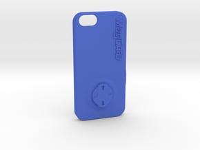 iPhone 5S & SE Wahoo Mount Case in Blue Processed Versatile Plastic