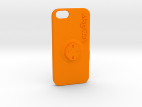 iPhone 5S & SE Wahoo Mount Case - Centre in Orange Processed Versatile Plastic