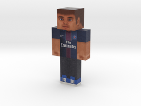 Steve_HD_PSG_shirt | Minecraft toy in Natural Full Color Sandstone