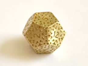 D12 Balanced - Lace in Natural Brass
