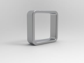 quadrato size 5.5 in Polished Nickel Steel