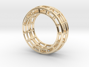 griglia in 14k Gold Plated Brass