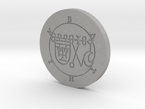 Bathin Coin in Aluminum