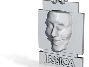 Cosmiton Fashion P - Jessica Alba - 25 mm in Tan Fine Detail Plastic