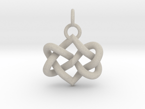 Celtic heart in Natural Sandstone