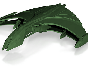 Romulan Ar'kala II  Tactical Warbird in Tan Fine Detail Plastic