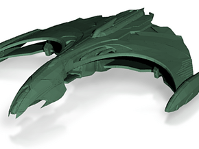 Romulan Jhu'ael II  Warbird in Tan Fine Detail Plastic