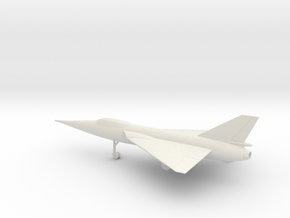 Fairey FD.2 Delta II in White Natural Versatile Plastic: 1:64 - S