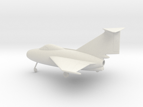 Fairey FD.1 Delta I in White Natural Versatile Plastic: 1:64 - S
