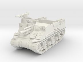 M7 Priest late 1/87 in White Natural Versatile Plastic