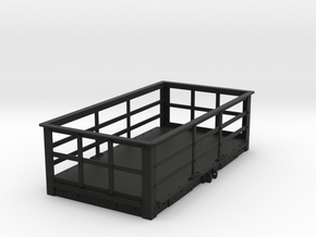 FRB02 - LNWR 2 Ton Iron Slate Wagon (Unbraked) SM3 in Black Premium Versatile Plastic
