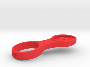 Garmin Stem Cap Mount 1-1/4" - 15mm -7deg in Red Processed Versatile Plastic