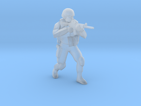 Soldier-sq-5 in Smooth Fine Detail Plastic